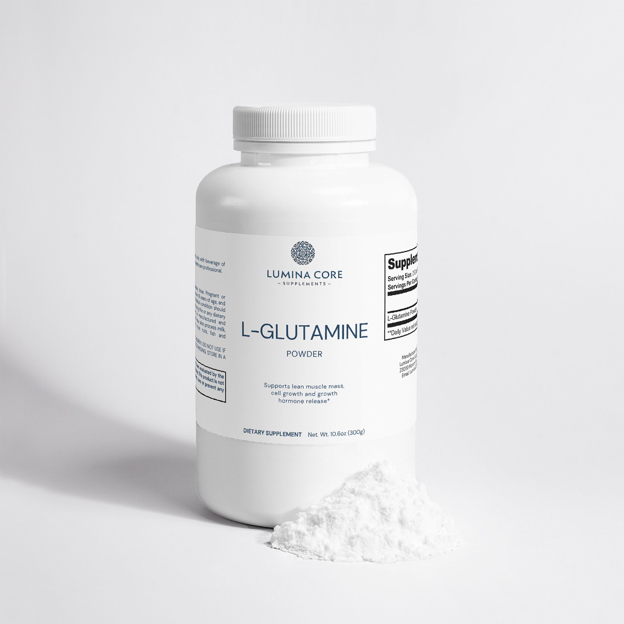 Lumina Core L-Glutamine Powder