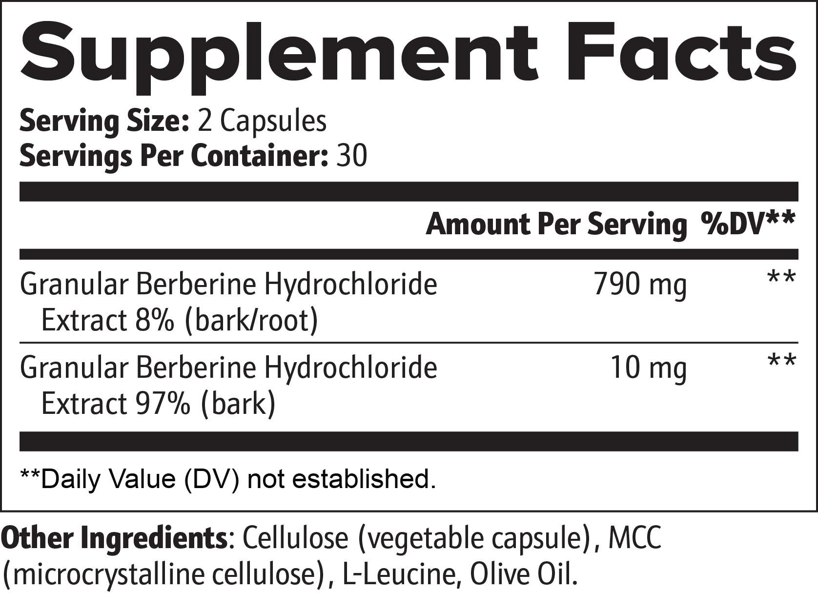 Lumina Core Berberine Complex