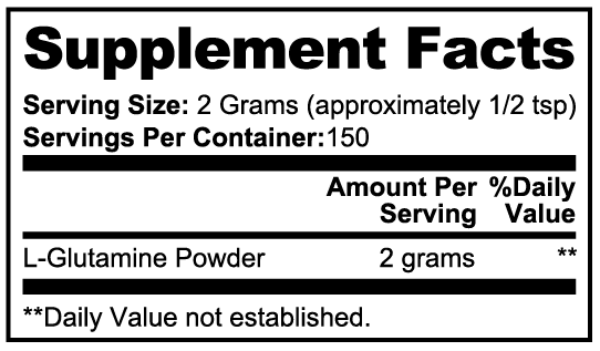 Lumina Core L-Glutamine Powder